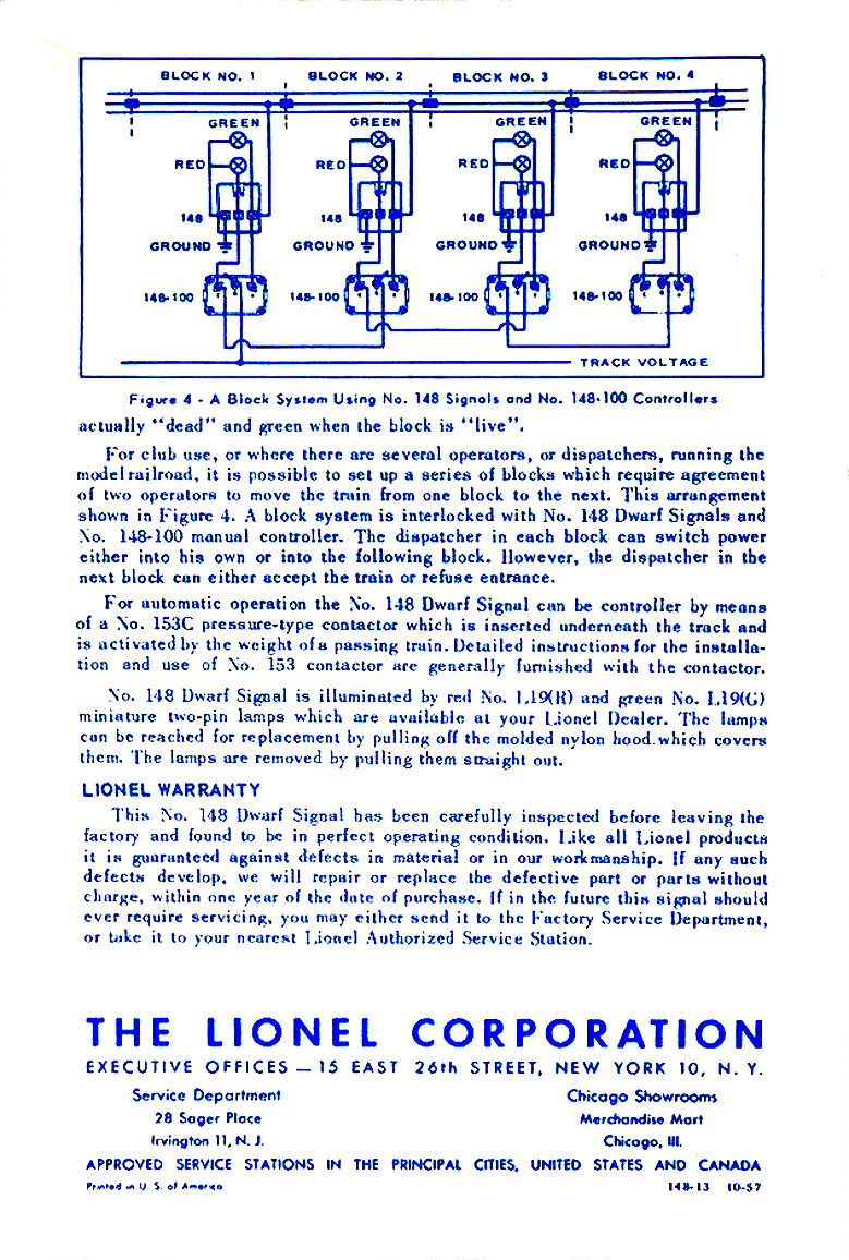 No. 148-13 Instruction Sheet Back Page