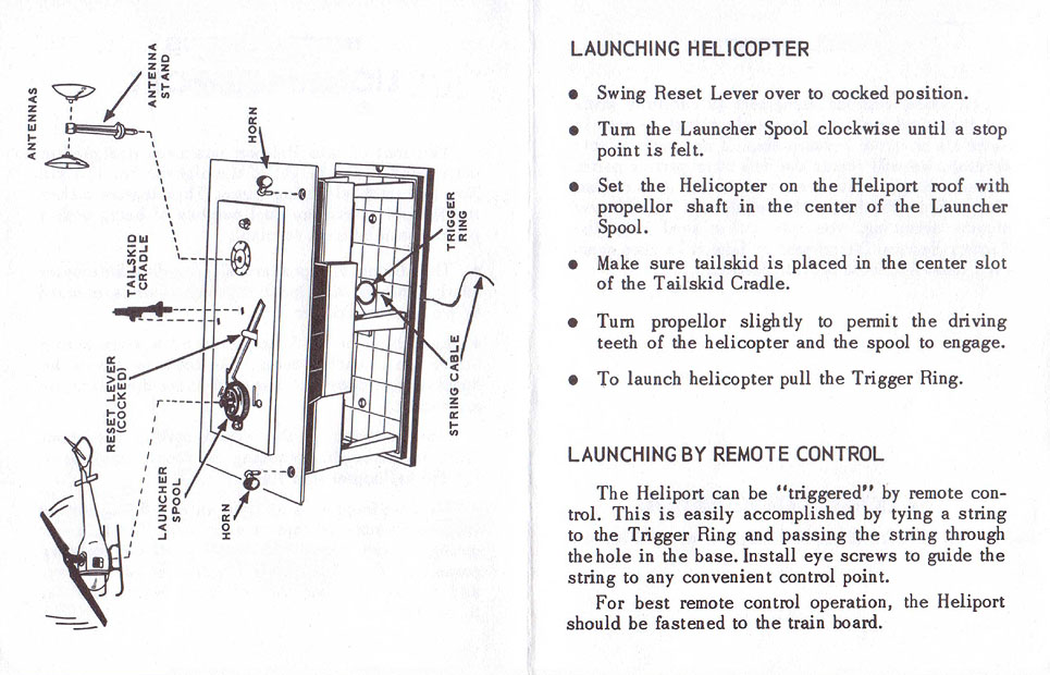 No. 419-24 fold out Instruction Sheet Page 2 on the left and Page 3 on the right