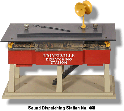 Lionel Trains Sound Dispatching Station No. 465