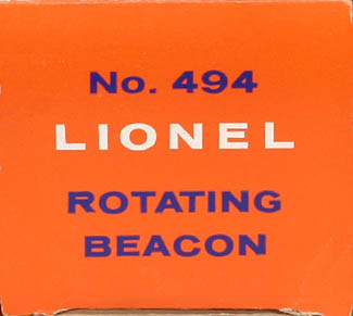 No. 494 Display Box Top