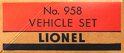 No. 958 Variation A Box End