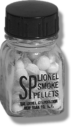 Typical Square Smoke Pellet Bottle