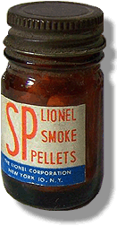 Early Round Brown Smoke Pellet Bottle