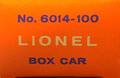 No. 6014-100 Orange Perforated Box End