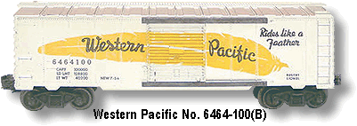 The Rutland Box Car No. 6464-300 Split Door Variation
