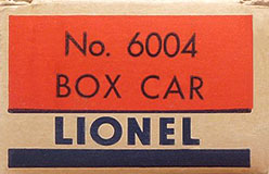 No. X1004 Box End
