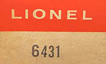 No. 6431 Box End