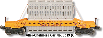 The Allis-Chalmers Car No. 6519 Variation C