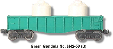 Lionel Trains Gondola No. 6142-50 B Variation