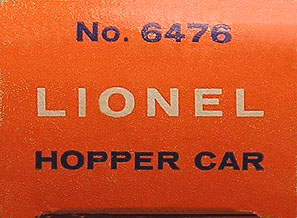 No. 6476-25 Orange Display Box