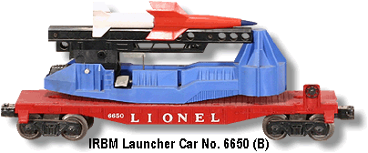 Lionel Trains U.S.M.C Cannon Car No. 6651