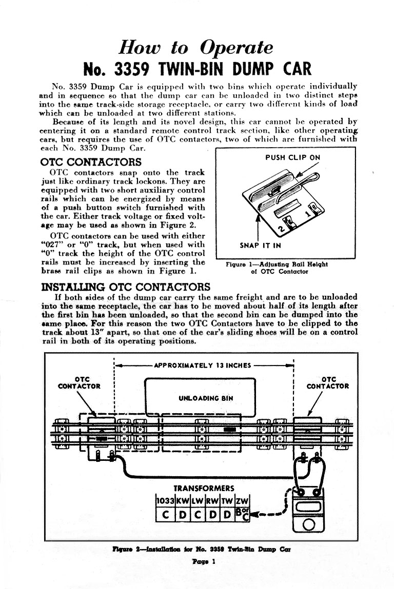 Instruction Sheet No. 3359-79 Page 1