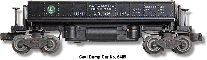 Lionel Trains Operating Coal Unloading Car No. 5459