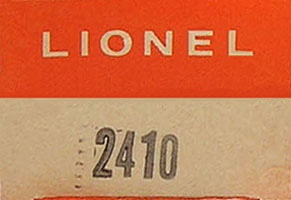 No. 2401 Box End No. 2401 Box End