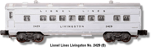 The Lionel No. 2429 Livingston