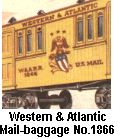 The Lionel No. 1866 Baggage Car
