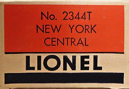 No. 2344 Dummy A Unit Box