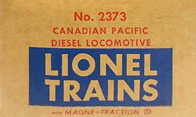 No. 2373 Set Box Side