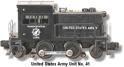 The Lionel No. 41 United States Army Gas Turbine Unit