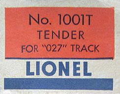 No. 1001T Middle Classic Box End