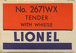 No. 2671WX Middle Classic Box End