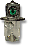 No. 1122-177 Lantern with Recessed Green Aspect View