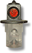 No. 1122-177 Lantern with Recessed Red Aspect View