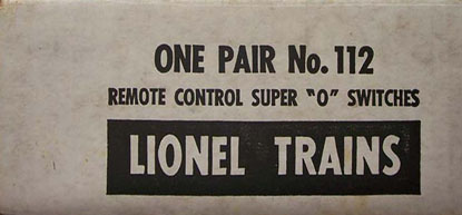 No. 112 White Box Side