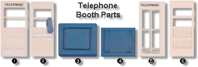Telephone Booth Parts