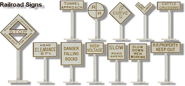 Railroad Signs