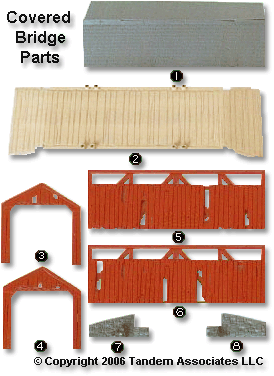 Covered Bridge Parts