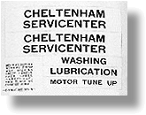 The Cheltenham Decal Sheet