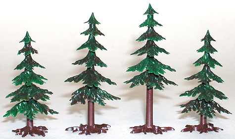 Green Pine Trees