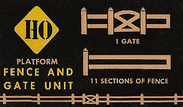 HO-25 Platform Fence Box Top