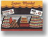 Early Left Small Super Market Window Insert