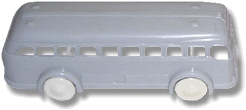 Gray Bus from the V-10 Vehicle Assortment
