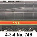 4-8-4 Lionel Norfolk & Western Class J