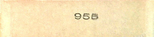 No. 955 Madison Hardware Box Side