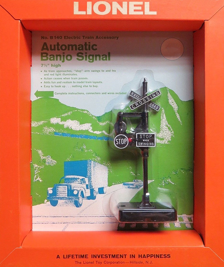 LIONEL TRAINS 140 BANJO SIGNAL ACCESSORY
