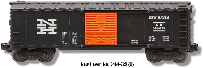 New Haven No. 6464-725 Variation D