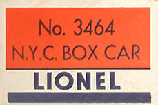 No. 3464 Box End