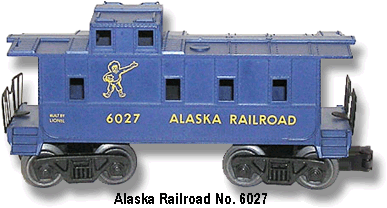 The Lionel Alaske 6027 SP Type Caboose