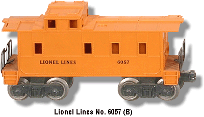 No. 6057 Caboose B Variation