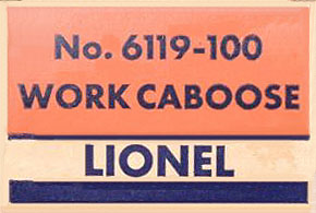 No. 6119-100 Late Classic Bold Box End No. 6119-100 Late Classic Bold Box End