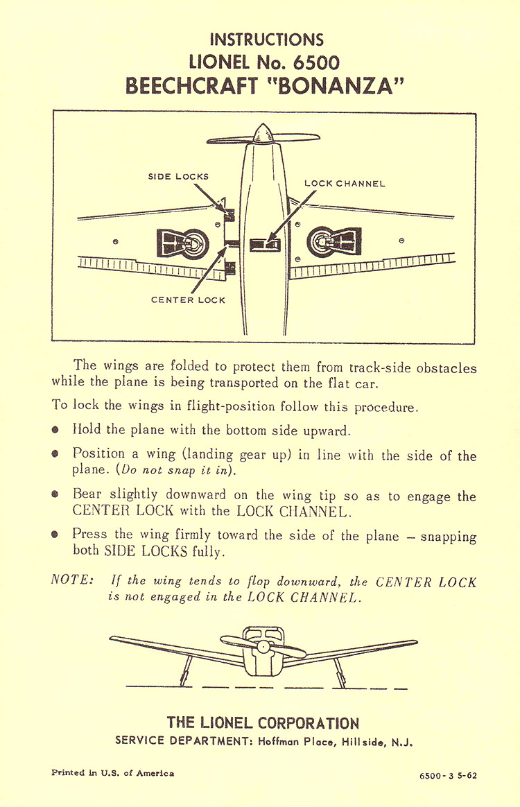 Instruction Sheet No. 6500-3