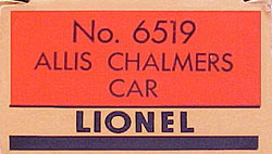 No. 6519 Late Classic Box End