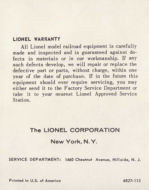 No. 6827-113 Instruction Sheet Page Four