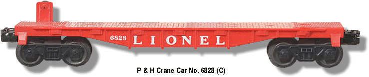 P & H Crane Car No. 6828 Variation C