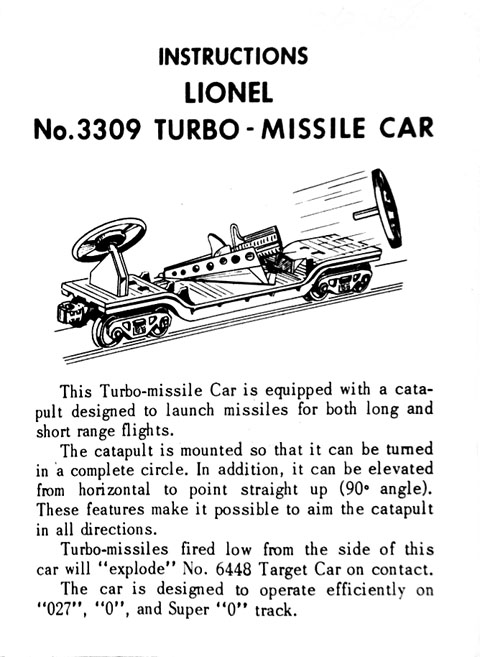 No. 3309-5 Instruction Sheet Page 1