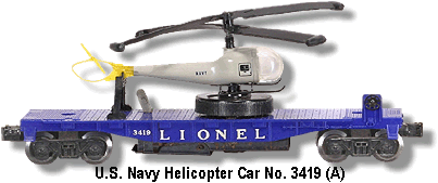 Reproduction 3419-7 Lionel Helicopter Skid Black 